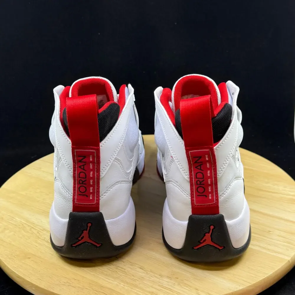 Air Jordan Jumpman Two Trey White Black Red Retro Shoes DO1925-160 Men Size 10.5